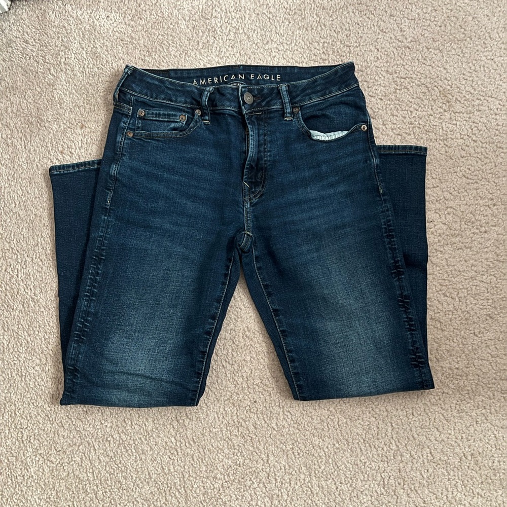 American Eagle Outfitter Dark Blue Jeans